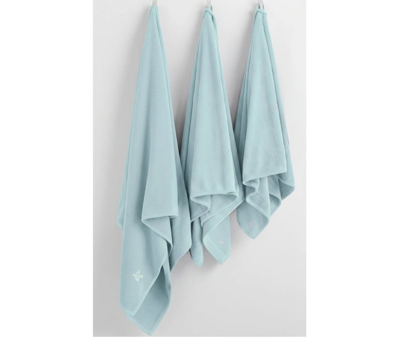 Relef Classic Large Bath Towel 90×180 cm, Turquoise - 1 Piece - Image 2