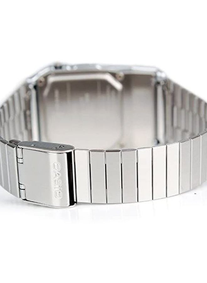 CASIO Men Data Bank Digital Watch DBC-611-1DF - 47 mm - Silver - Image 2