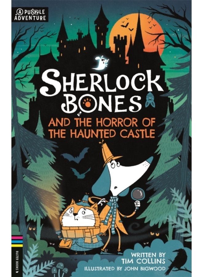 Sherlock Bones and the Horror of the Haunted Castle A Puzzle Quest - Paperback
