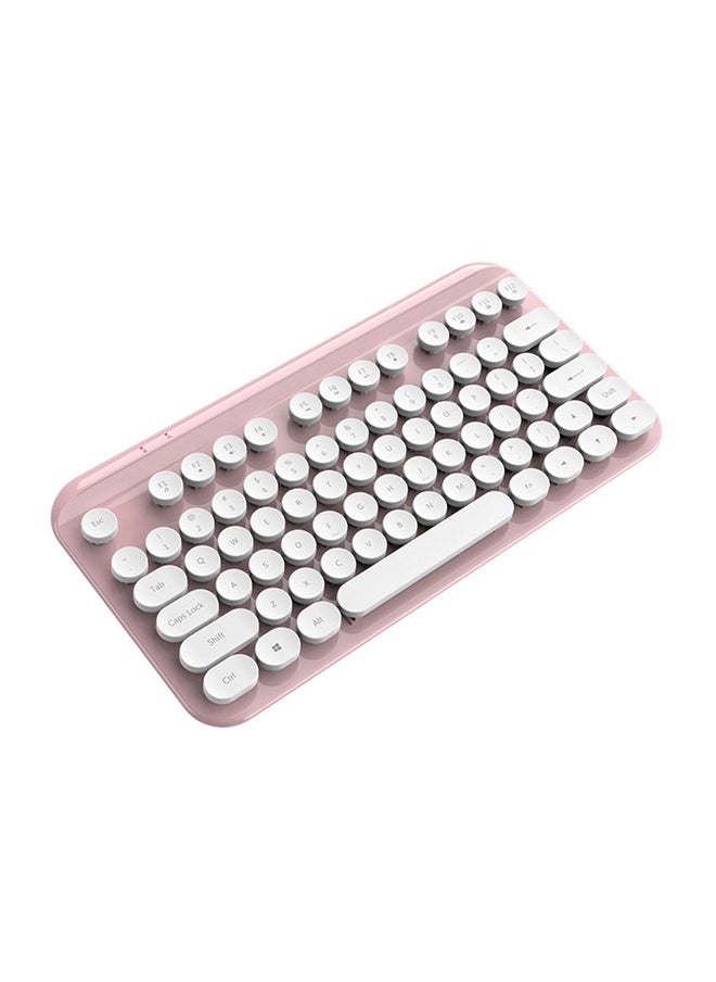 FVWI8 Wireless Round Key Hat Keyboard
