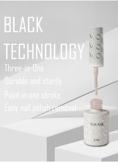 VOA 3 in 1 One Step Gel Polish Soak Off UV LED without Base and Top Coat Long Lasting Safe Fast Cure Nail Art Manicure for Starter Salon DIY at Home 10ml  - Image 3