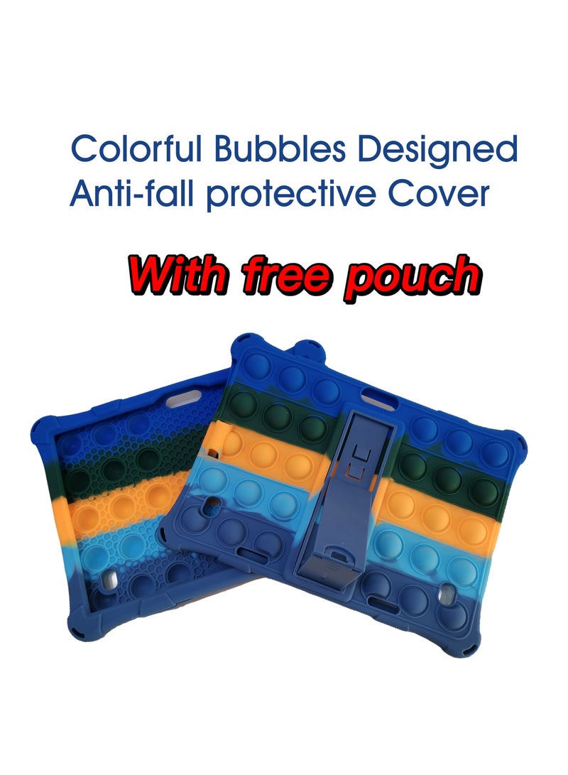 Inder 10.1-Inch Android Smart Kid Tablet Wi-Fi Bluetooth 4GB RAM 128GB ROM Android 11 with Popup Silicone Protective Cover Build-in Stand-Black - Image 4