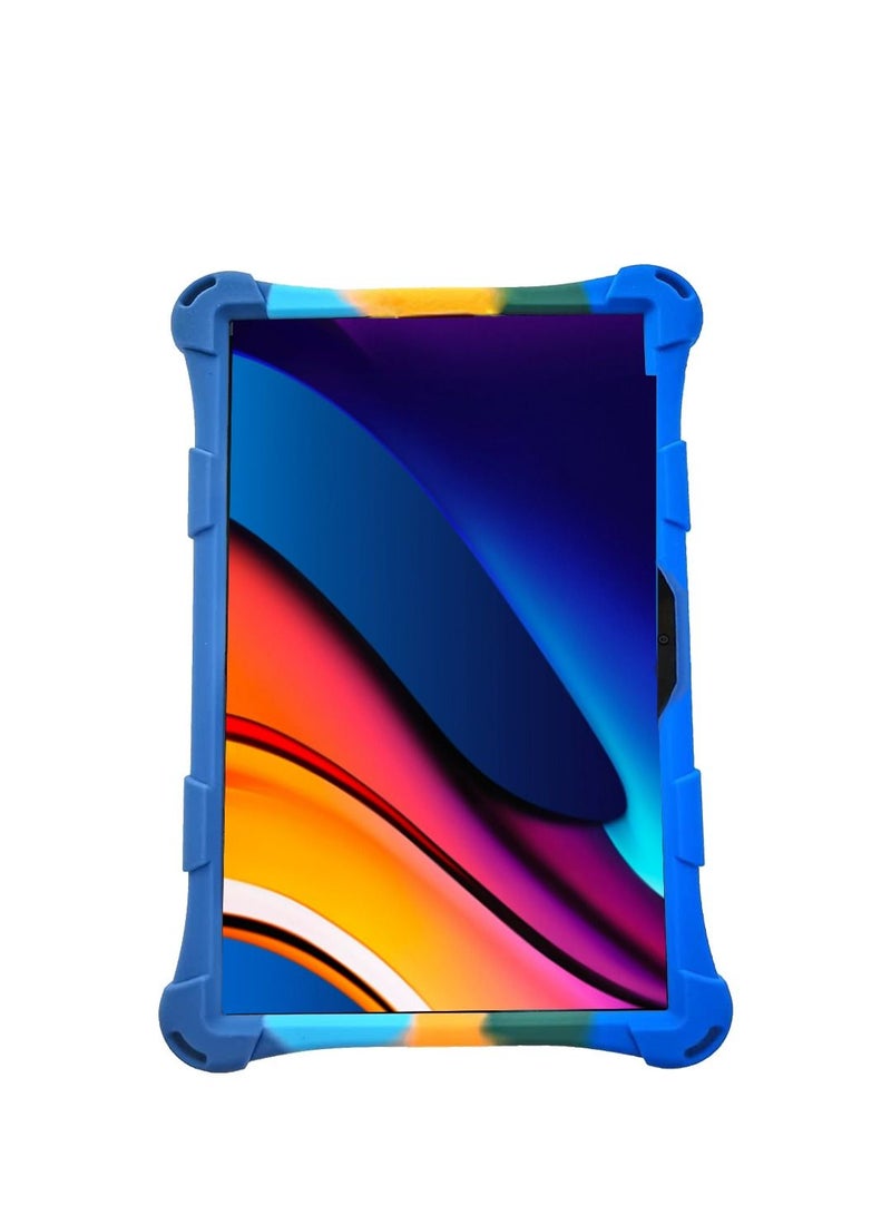 Inder 10.1-Inch Android Smart Kid Tablet Wi-Fi Bluetooth 4GB RAM 128GB ROM Android 11 with Popup Silicone Protective Cover Build-in Stand-Black - Image 2