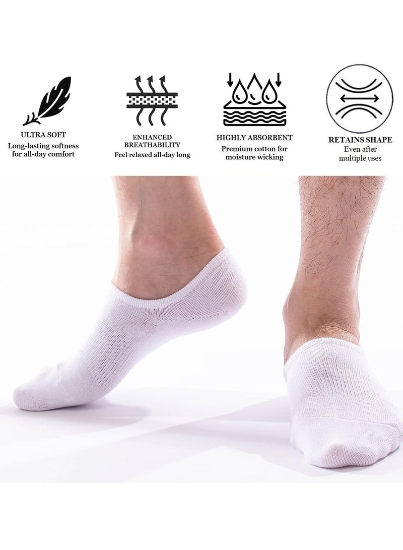YAS COLLECTION  4 Pairs Short Ankle Casual Socks Cotton Comfortable Socks for Men and Women Pack of 4 for Walking Cycling and Running Office Size EU 40 to 46, UK 6 to 11  - Image 2