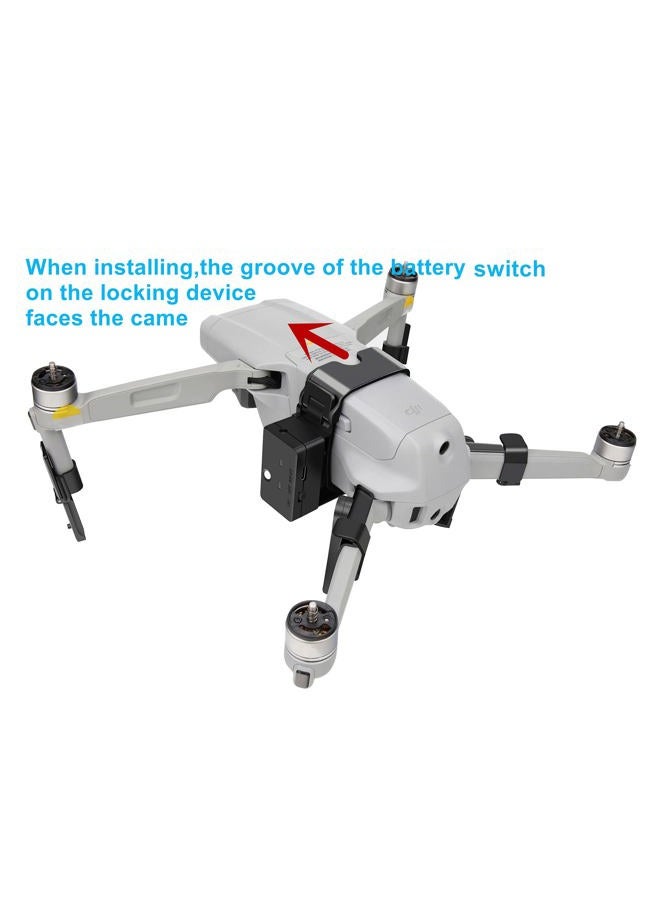 Hanatora Payload Airdrop Release Drop Device for DJI Air 2S, Mavic Air 2 Drone, Black, Clip Delivery Transport Dropper, Wedding, Fishing, Bait, Search & Rescue Kit Accessory - Image 4