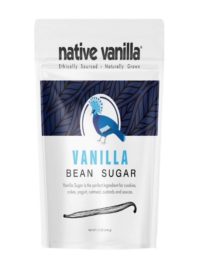 Native Vanilla Organic Vanilla Bean Sugar – Native Vanilla – Made from Premium Vanilla Bean Pods – For Chefs and Home Cooking, Baking, and Dessert Making – Made with Real Vanilla Beans - 12 Oz - Image 1