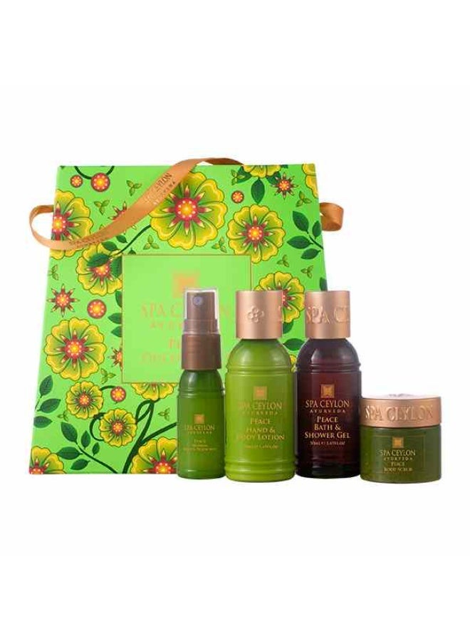 SPA CEYLON Peace Discovery Set | Ayurvedic Discovery Set For Tranquility And Relaxation | Spa Gift Set | Beauty Ritual - Image 1