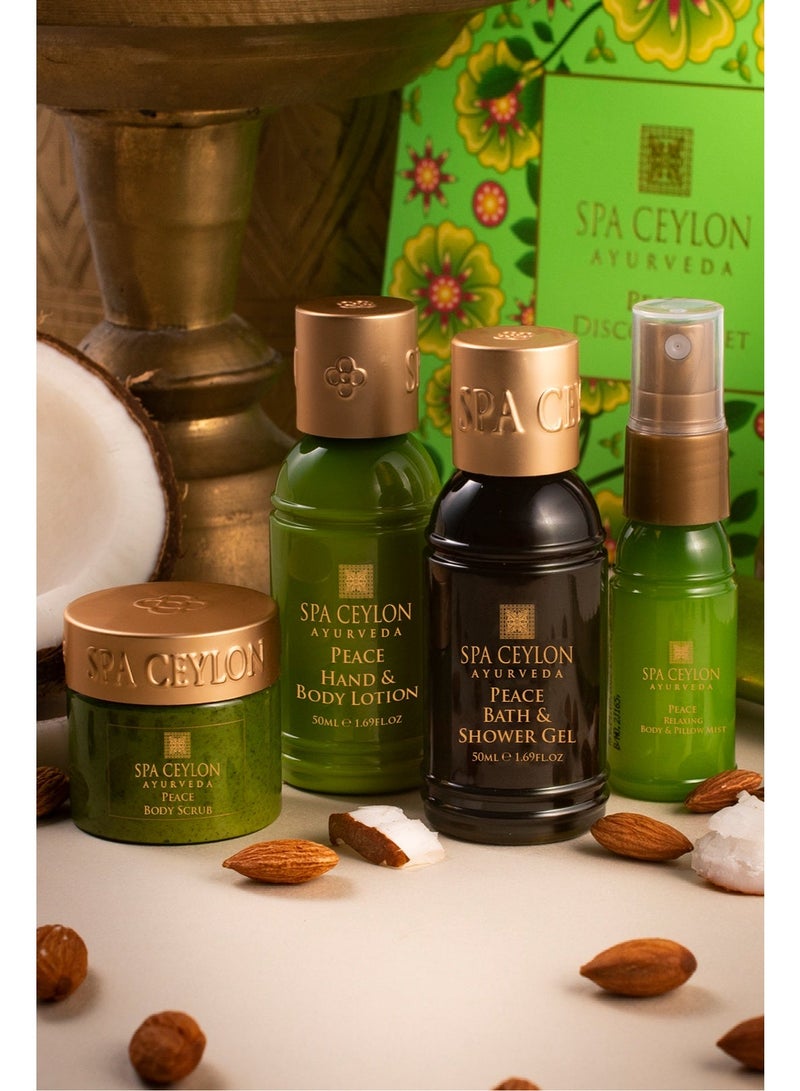 SPA CEYLON Peace Discovery Set | Ayurvedic Discovery Set For Tranquility And Relaxation | Spa Gift Set | Beauty Ritual - Image 4
