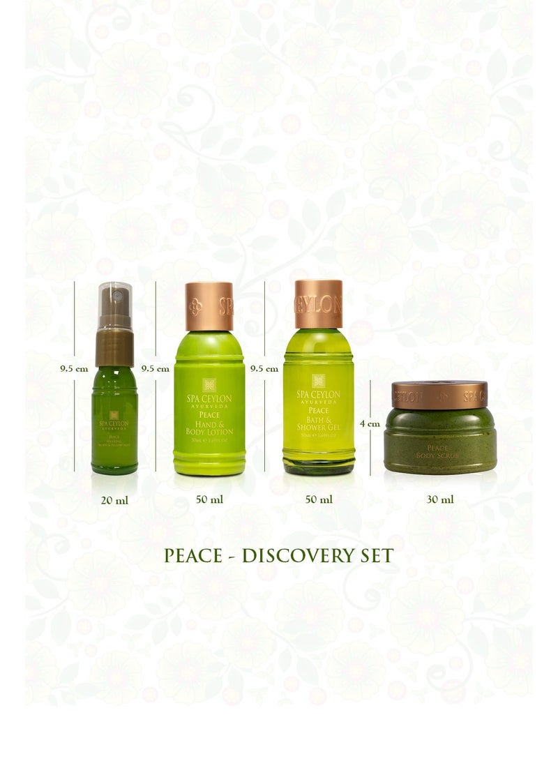 SPA CEYLON Peace Discovery Set | Ayurvedic Discovery Set For Tranquility And Relaxation | Spa Gift Set | Beauty Ritual - Image 3
