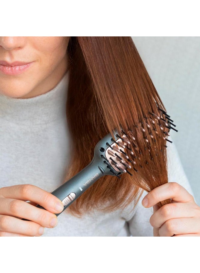 Cecotec Bamba InstantCare 400 Travel Brush, Ceramic Coating, Maximum Temperature 190º, Smooth without Removing Volume, 360º Rotating Cable, LED Indicators - Image 5