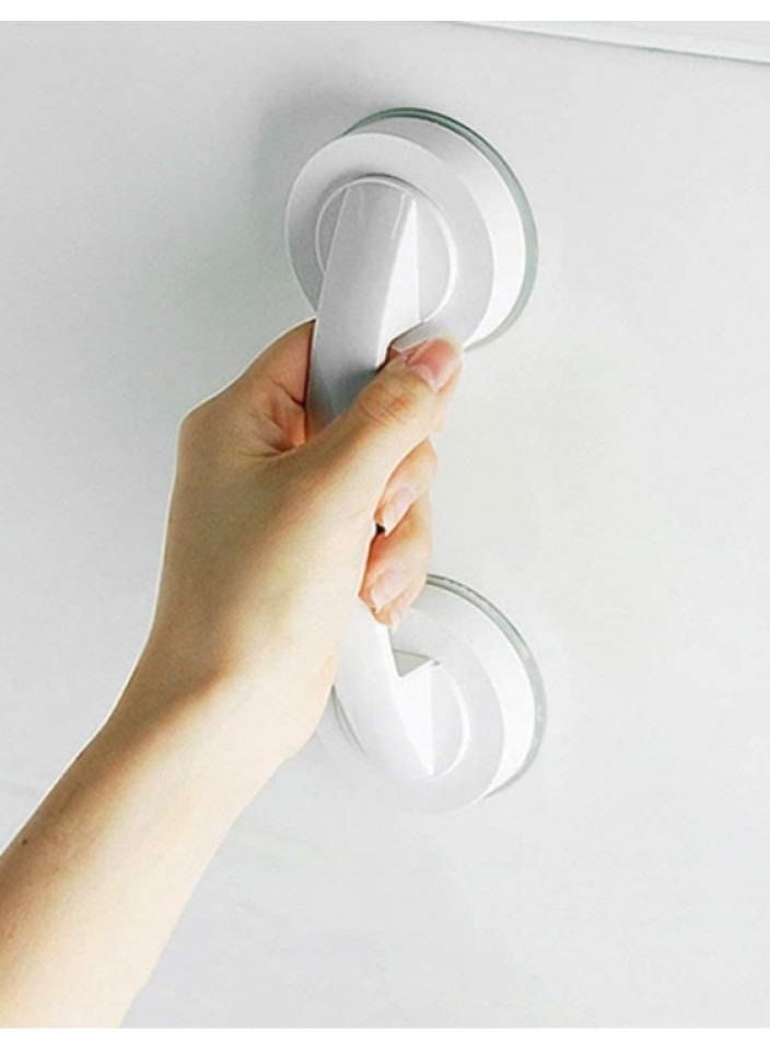 Alissa Balance Shower Assist Suction Handle Grab Bar, Suction Cup Grab Bar -Bathroom Handrail No-slip Grab Bar-Anti-fall Handrail -safety Handrail with for Children Elderly White  - Image 2