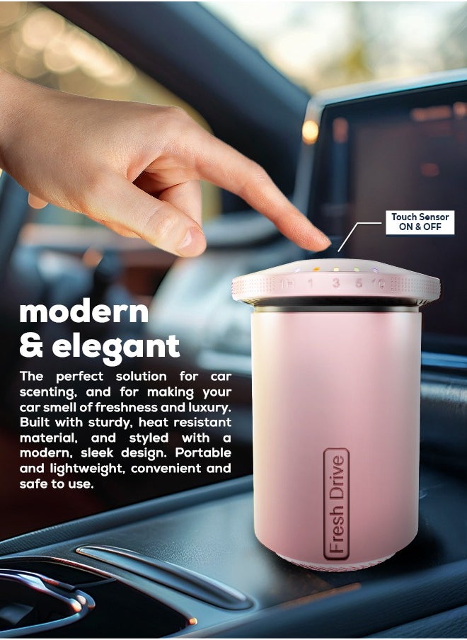 Dr Scent Dr Scent Fresh Driver Car Diffuser - Breathe New Life into Your Cars & Surroundings | The Perfect Diffuser Companion which Elevate Your Senses & Your Space (Beige Rose)  - Image 3