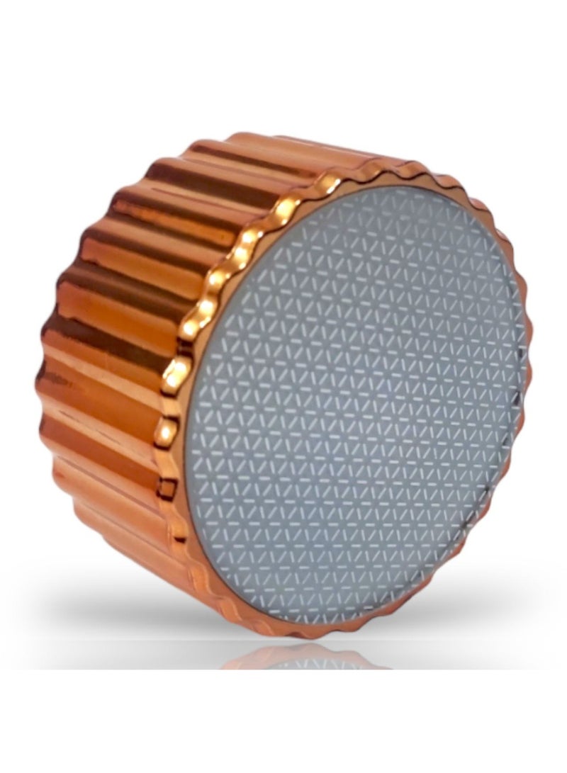 كريستالة ازالة الشعر ومبرد للاظافر و الجلد الميت 3×1 السحرية ، كريستالة ازالة الشعر بدون الم للرجال و النساء ، قابلة لاعادة الاستخدام و خفيفة الوزن و سهلة الاستخدام و بحجم مناسب للتنقل (ذهبى) - Image 3