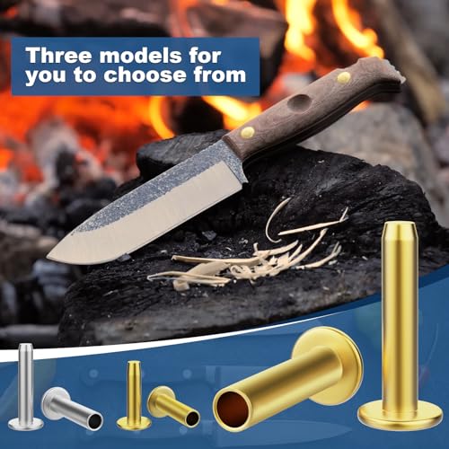 SuperDi Living house For Cutlery Rivets 5/16" x 5/8" Knife Making Handle Pins Brass 12 sets - Image 5