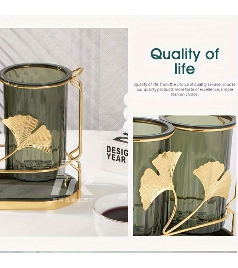 White Chopstick Holder Elegant Chopstick Basket High Quality Storage Box For Home Kitchen Utensils - Image 2