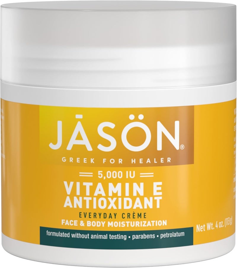 JASON Vitamin E 5,000 IU Moisturizing Crème for Face and Body - 4 oz - Image 1