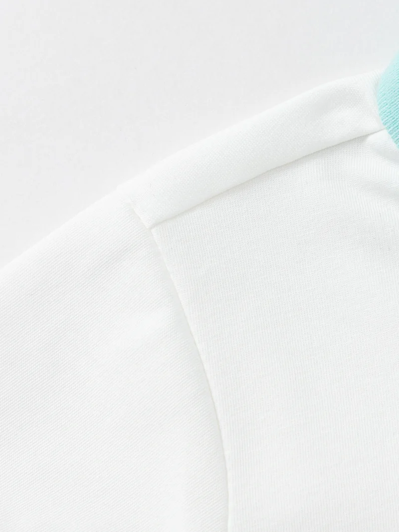 Balabala Baby boy Lapel short-sleeved T-shirt