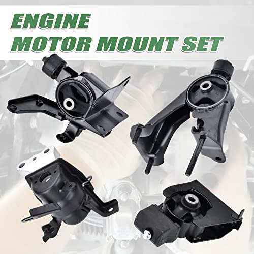 Lochnchn Engine Motor Mount Kits Compatible with Corolla Matrix 1.8L 2009-2013 Pontiac Vibe 1.8L 2009 2010 4PCS Engine Transmission Mount Replace A62027 A62039 A62015 A62023 - Image 5