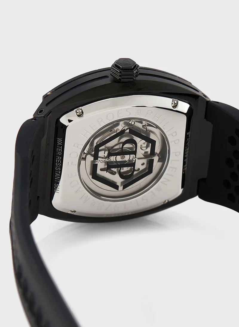 PHILIPP PLEIN Pwbaa0221 Skeleton Analog Watch