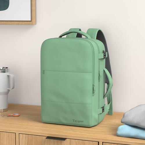 Taygeer Travel Backpack for Women Men, TSA Approved Carry On Backpack with USB Charging Port & Shoe Pouch - Image 2
