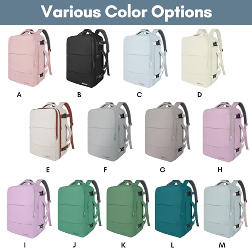 Taygeer Travel Backpack for Women Men, TSA Approved Carry On Backpack with USB Charging Port & Shoe Pouch - Image 3
