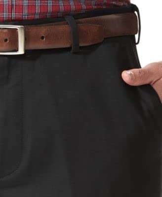 Dockers Men's Relaxed Fit Comfort Khaki Pants, Black Metal, 34W x 30L - Image 4