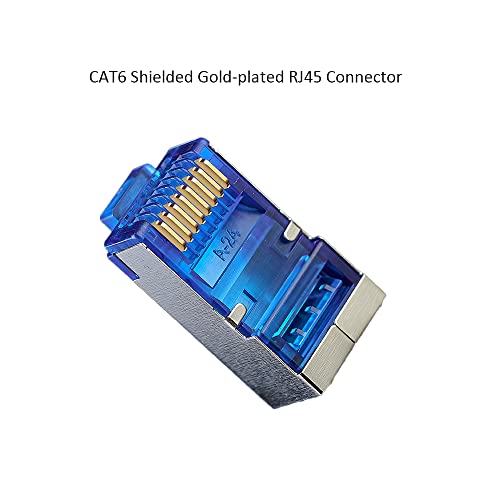 BESCOOS Toronce Professional CAT6 Ethercon RJ45 Cable Both Ends with Shielded Connectors (10 Feet) - Image 4