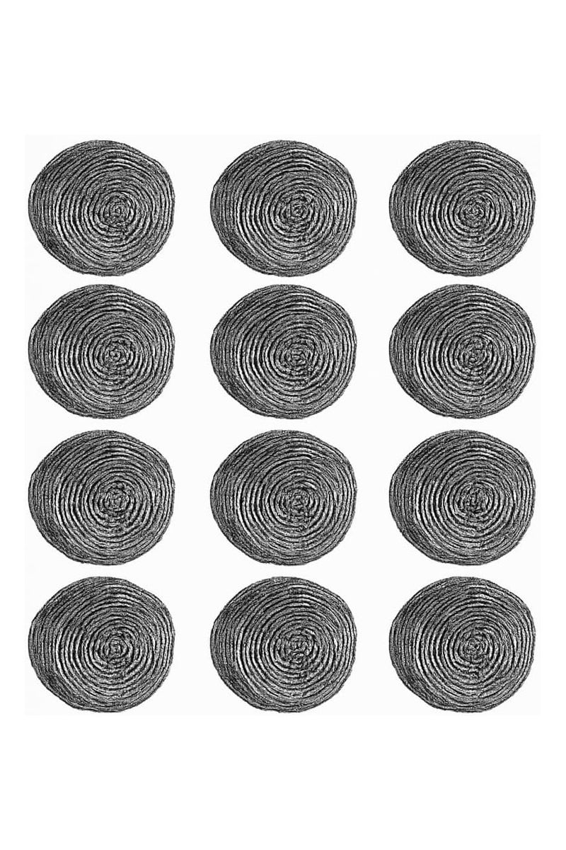 AMM Stainless Steel Scrubber Set 12 Pack Heavy Duty Cleaning Pads for Kitchen Pots Pans Grills and More  Rust Resistant & Durable Cleaning Solution - Image 1
