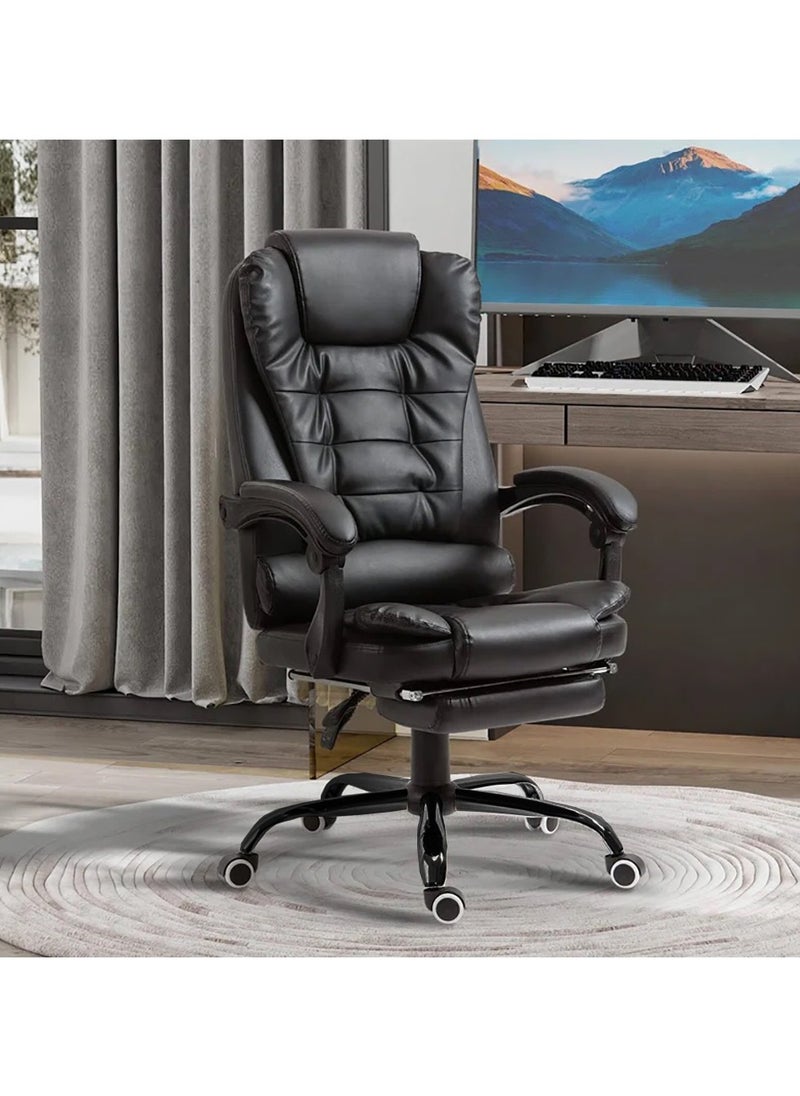 AnneFish - 2pcs Office Table and Chair Set For Home or Office Study Office Computer Desk with Ergonomic Adjustable Office Chair - Image 1