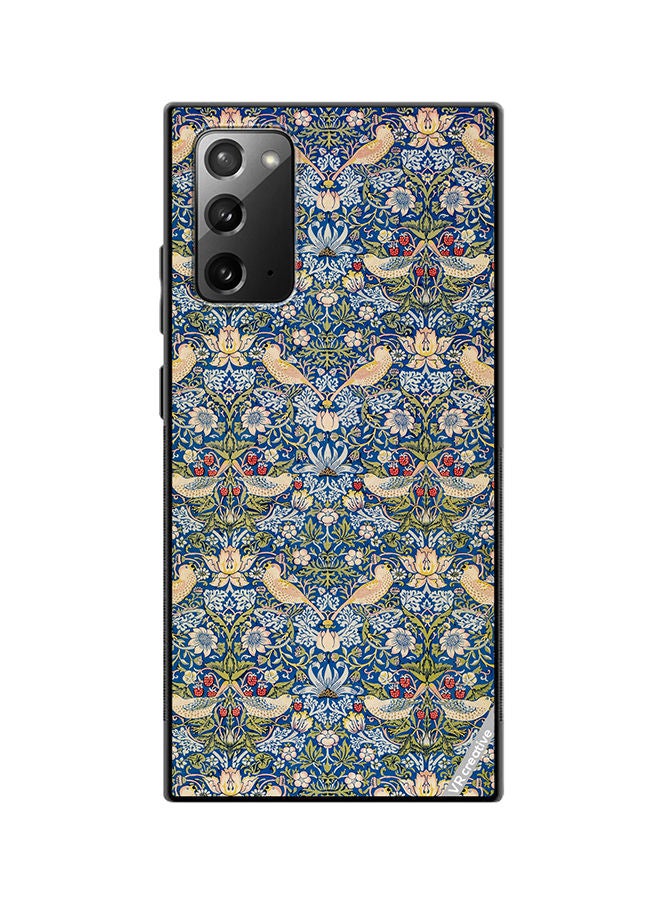 VR CREATIVE Protective Case Cover For Samsung Galaxy Note20 5G Splash Flower Design Multicolour - Image 1