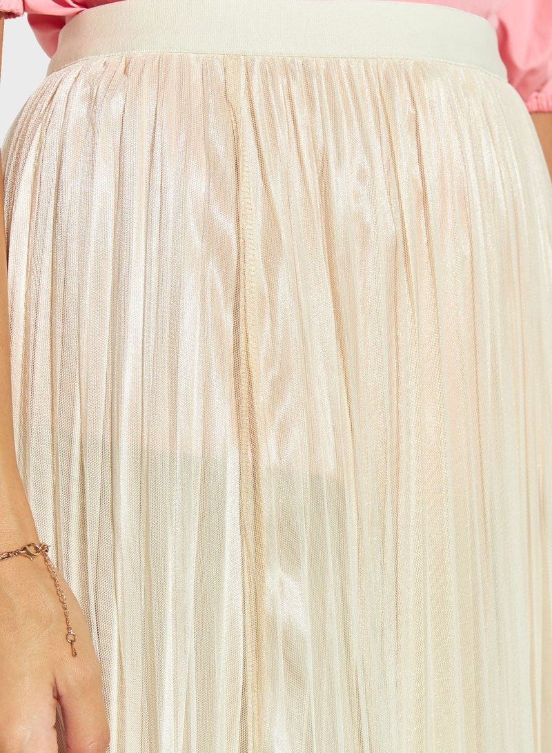 2Xtremz High Waist Lace Detail Skirt - Image 3