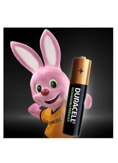 Duracell Rechargeable AAA Battery, 900mAh, Pack of 4 Long lasting per charge  - Image 3