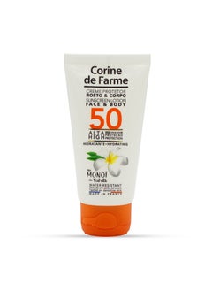 Corine de Farme CDF-Sunscreen Lotion Face & Body Hydrating SPF 50 tube 50ML  - Image 1
