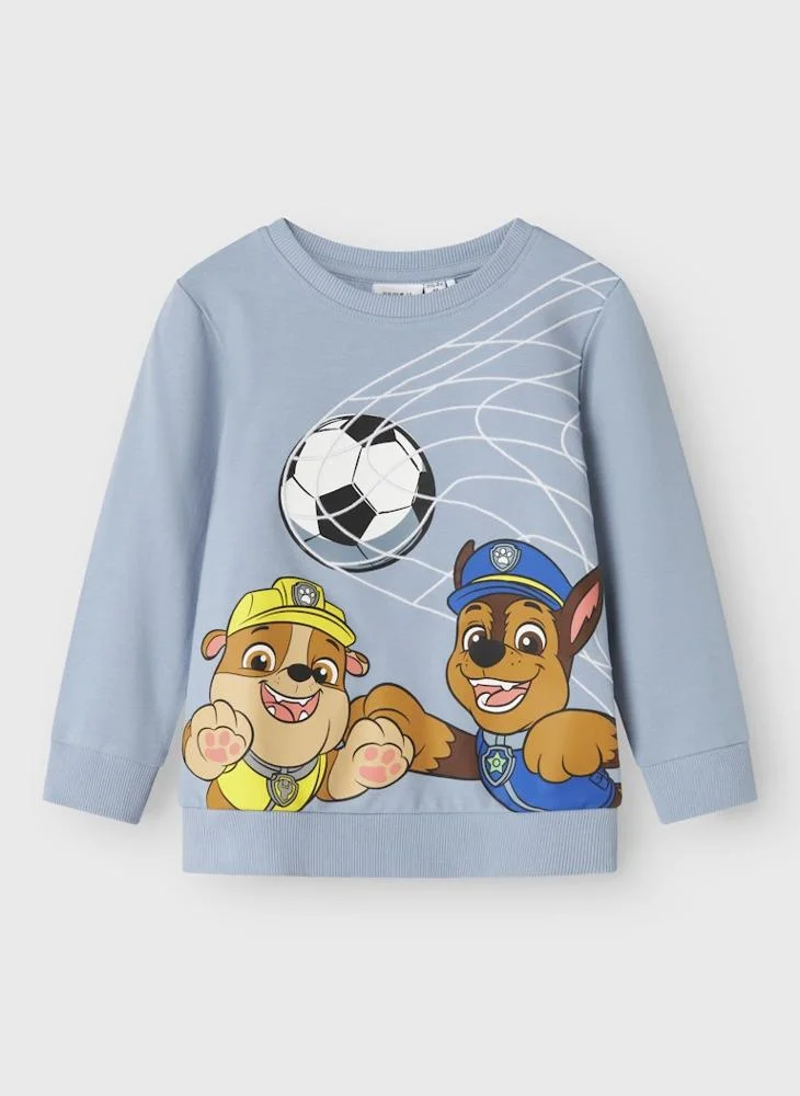 نيم ات Kids Nmmjaako Paw Sweatshirt