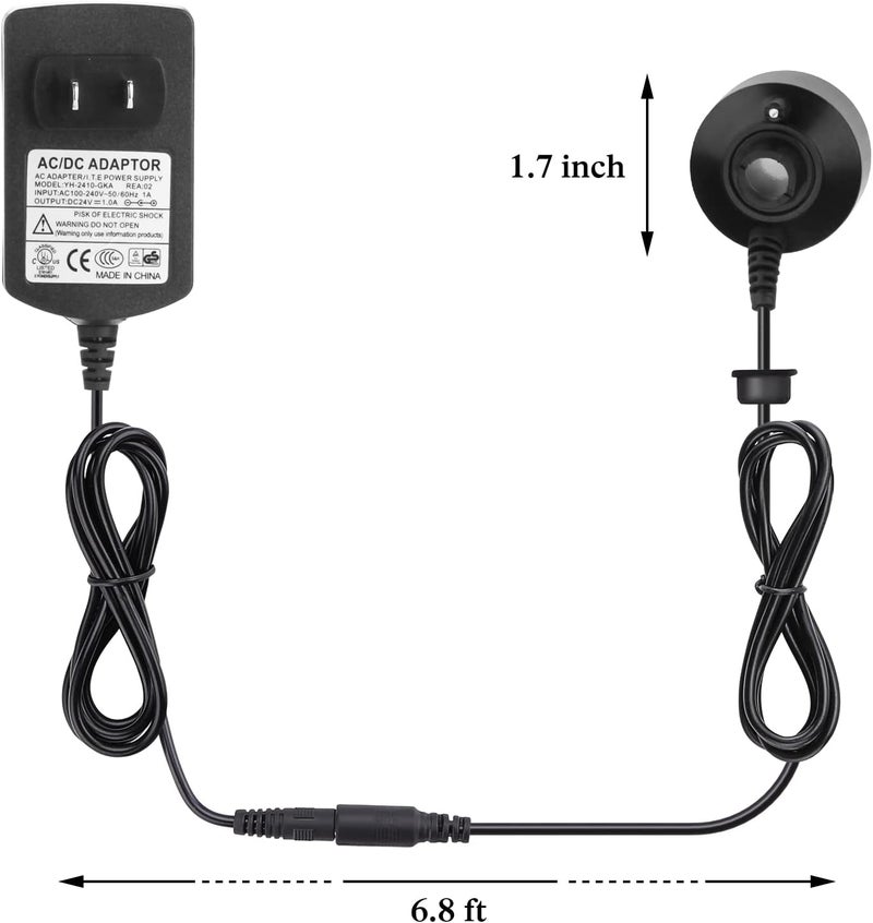 AGPtek Mist Maker Witch Cauldron Fog Maker for Halloween/Christmas Party Water Fountain Pond Rockery Fishtank - Image 3