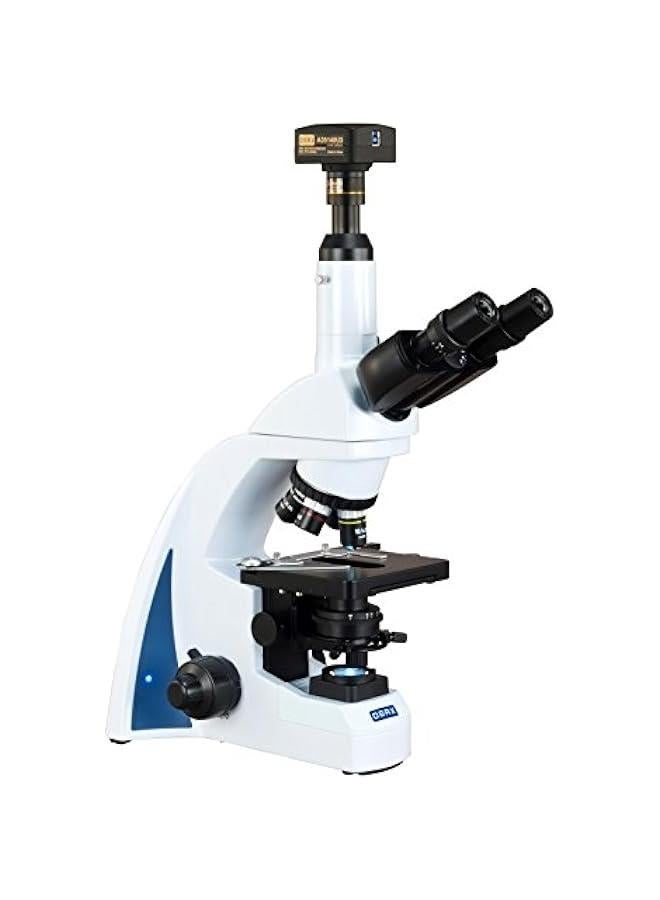 Arabest 40X-2500X USB3 5MP Plan Infinity Trinocular Siedentopf LED Lab Compound Biological Microscope - Image 2