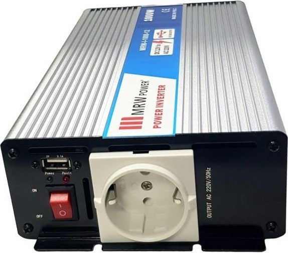 Mrwpower 1000WATT 12V-220VOLT Inverter MRW-1000-12