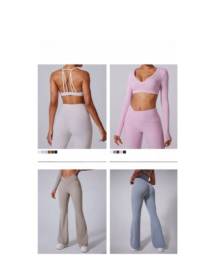 New Product Style Body Shaping Sports and Leisure Yoga Clothing Set - Image 3