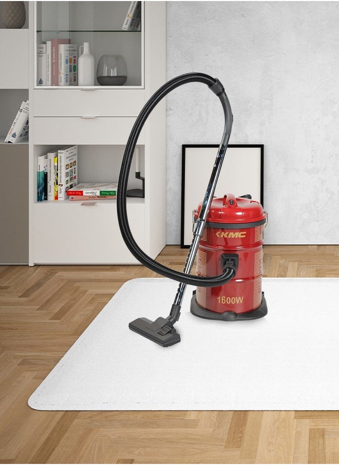 KMC Barrel Vacuum Cleaner - 18 Liters - 1600 Watts - Burgundy - KMV-116  - Image 4