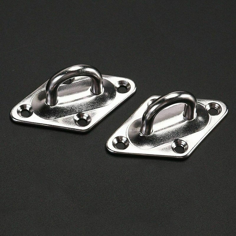 6Pcs/Set Sun Shade Sail Stainless Steel Hardware Installation Kit Turnbuckle Pad Eye Snap Hook Accessories - Image 2
