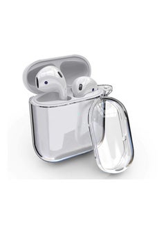 Airpod 1/2 Clear Case, Soft TPU Clear Case Cover for Apple Airpod 1/2