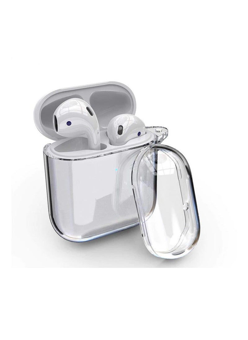 HEXABEX - Airpod 1/2 Clear Case, Soft TPU Clear Case Cover for Apple Airpod 1/2 - Image 1