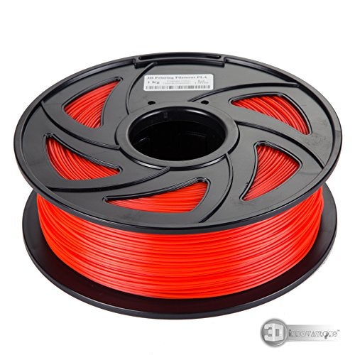 3DINNOVATIONS 3DInnovation™ 3D Printer Filament (1 kg, PLA, Red,1.75 mm Dia.) - Image 1