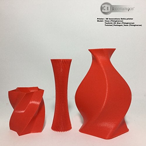 3DINNOVATIONS 3DInnovation™ 3D Printer Filament (1 kg, PLA, Red,1.75 mm Dia.) - Image 5