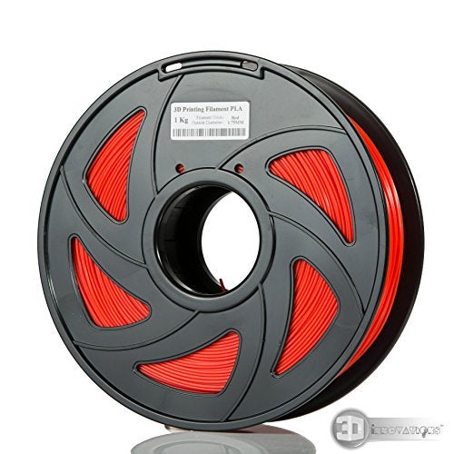 3DINNOVATIONS 3DInnovation™ 3D Printer Filament (1 kg, PLA, Red,1.75 mm Dia.) - Image 2