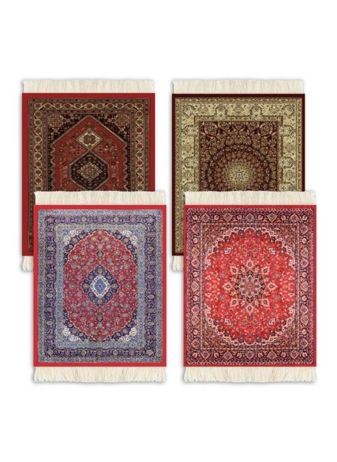 Generic - Custom Carpet Mouse Pad Persian Arabic Style Mouse Pad Creative Rubber Tassel Carpet Mouse Pad-Pattern:MR16 - Image 1