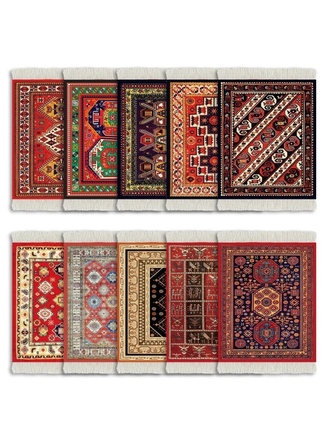 Generic - Custom Carpet Mouse Pad Persian Arabic Style Mouse Pad Creative Rubber Tassel Carpet Mouse Pad-Pattern:MR16 - Image 1