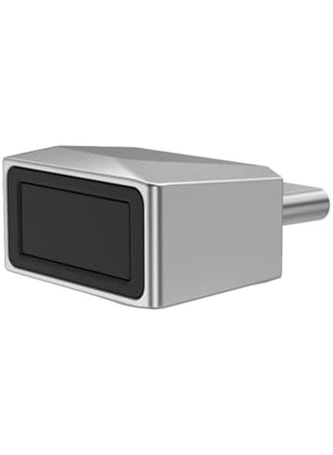 Black USB C Fingerprint Reader For Windows 10 11 Laptops And Desktops Biometric Security Device - Image 2