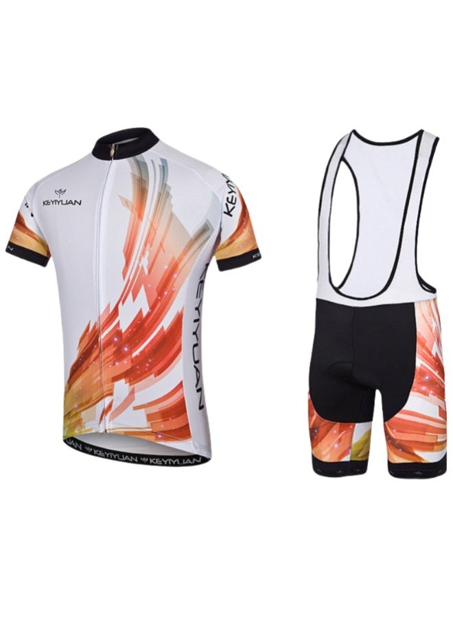KUYING GR New Summer Outdoor Sunscreen Moisture Absorption Quick Drying Bicycle Women's Cycling Clothing Set  - Image 1
