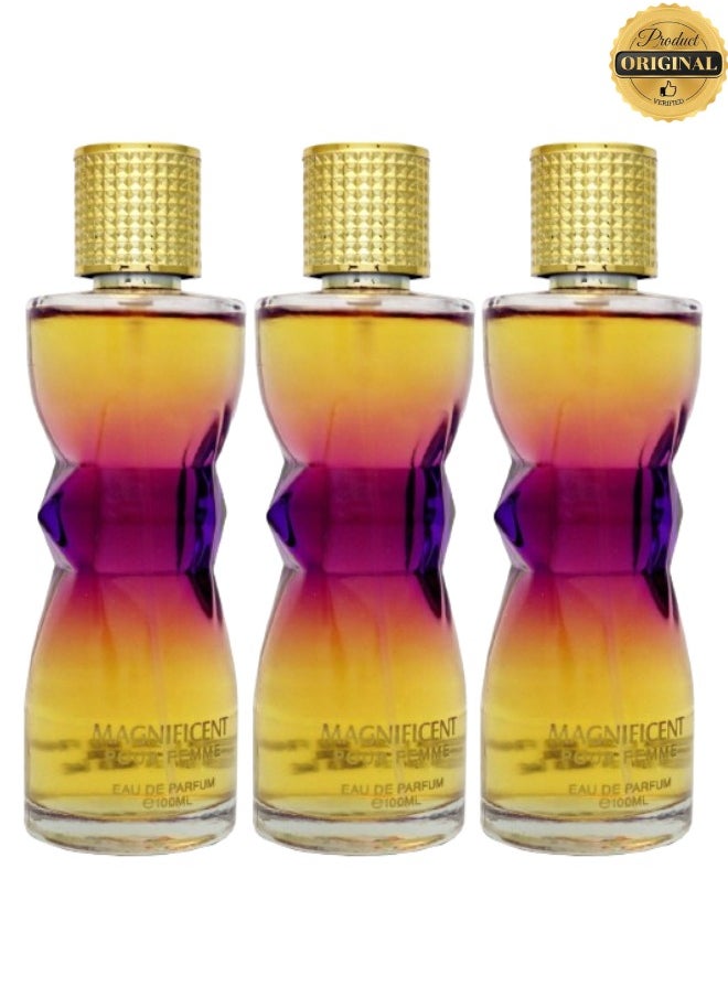 Magnificent - 3 Pieces Magnificent Perfume 100ML - Image 1